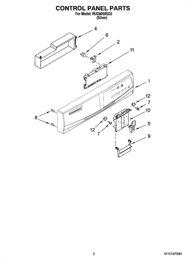 Diagram for RUD8050SD2