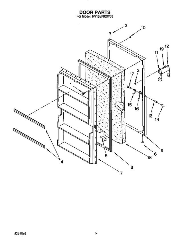 Diagram for RV15EFRXW00