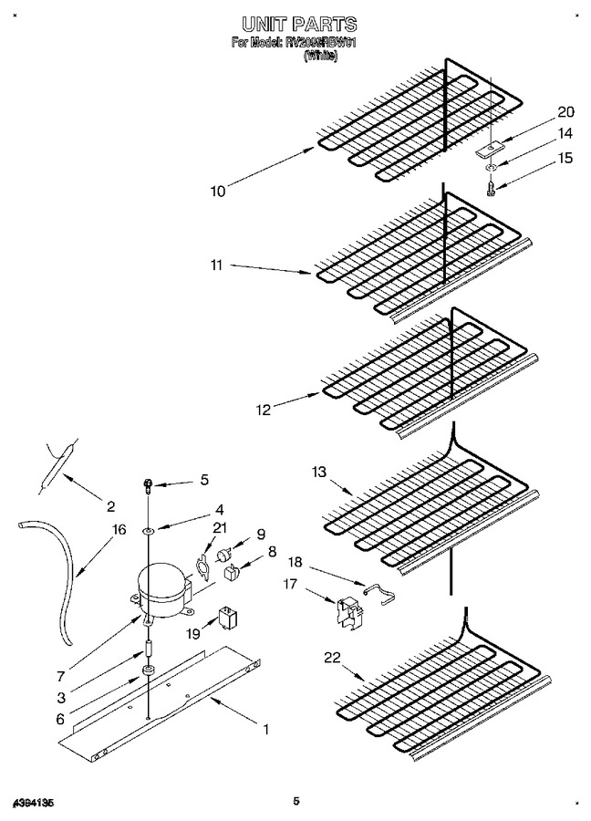 Diagram for RV2099RBW01