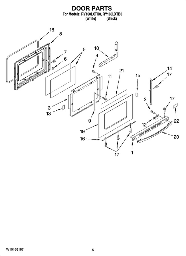 Diagram for RY160LXTQ0