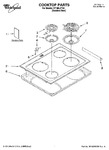 Diagram for 01 - Cooktop Parts