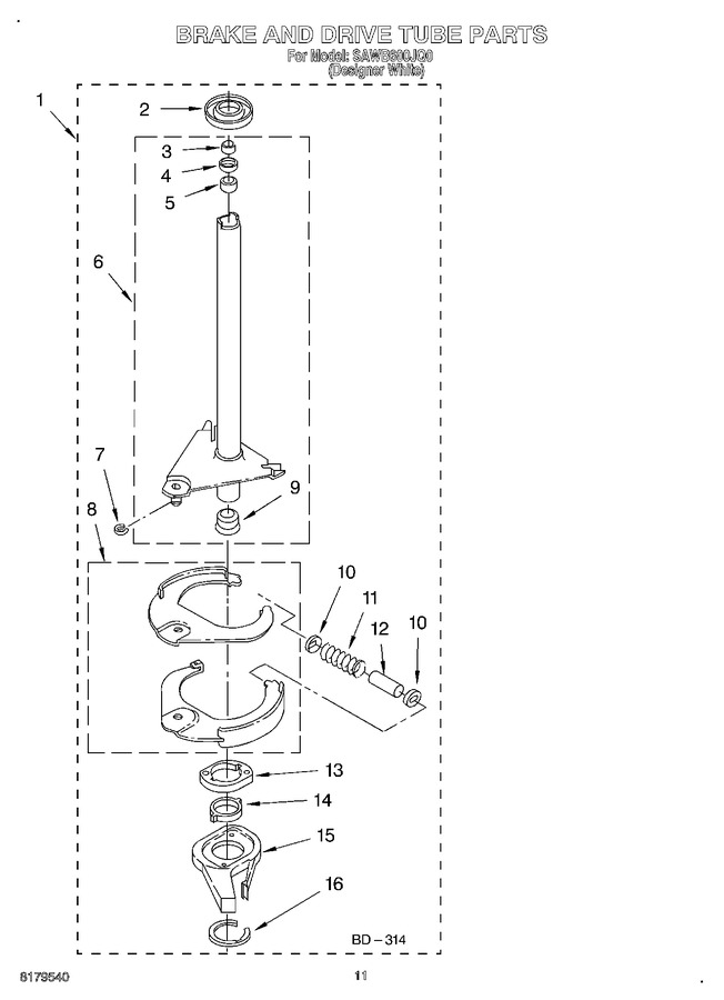 Diagram for SAWB600JQ0