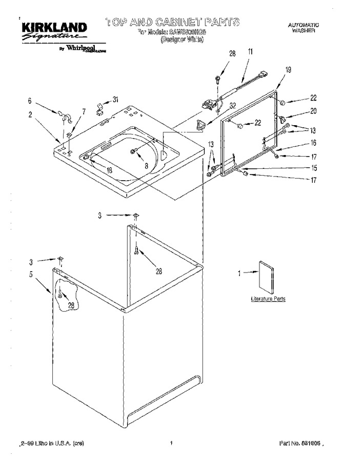 Diagram for SAWS800HQ0