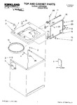Diagram for 01 - Top And Cabinet, Literature