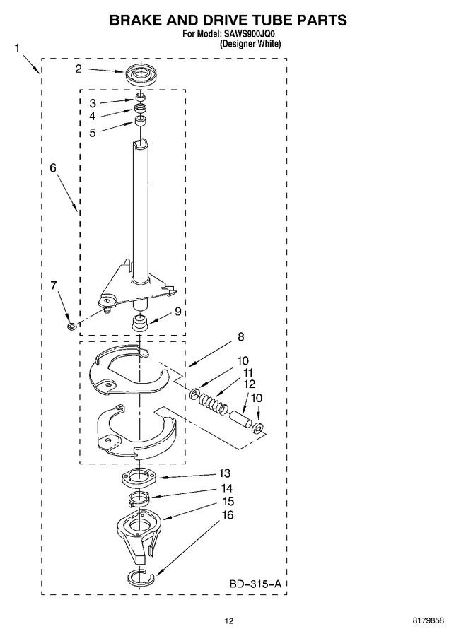 Diagram for SAWS900JQ0