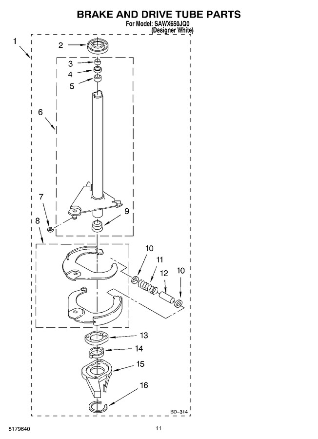 Diagram for SAWX650JQ0