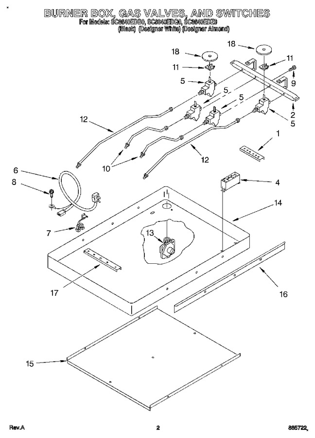 Diagram for SC8640EDQ0