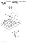 Diagram for 01 - Cooktop, Burner And Grate
