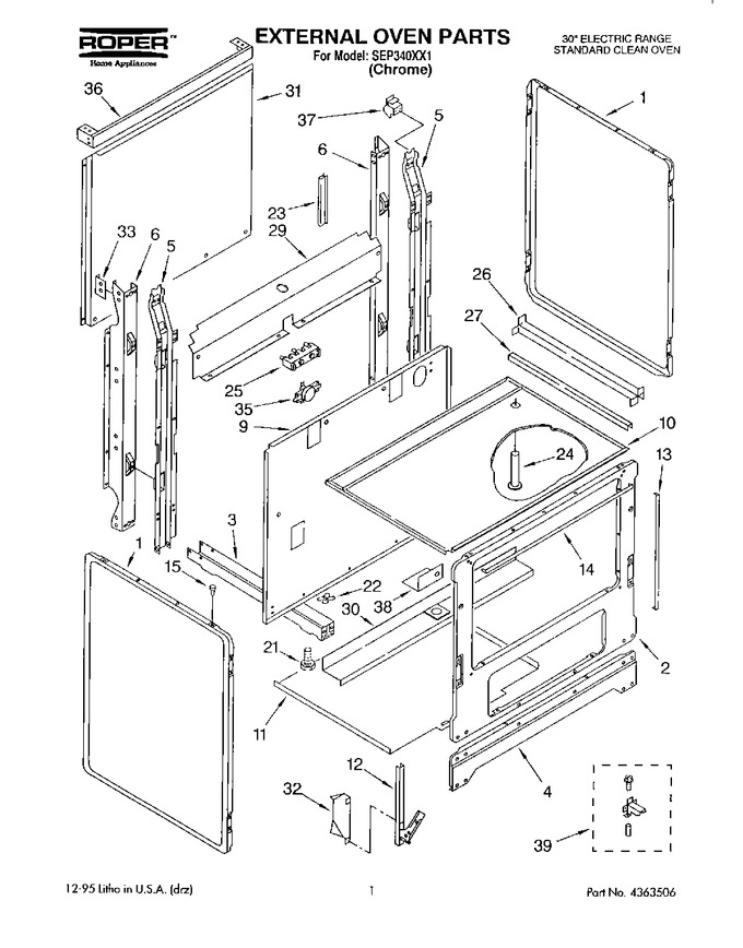 Diagram for SEP340XX1