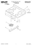 Diagram for 01 - Cooktop, Literature