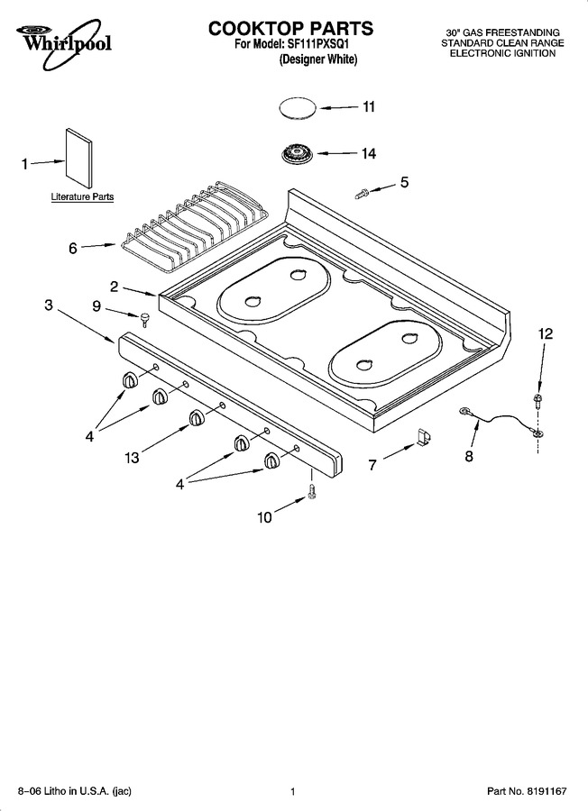 Diagram for SF111PXSQ1