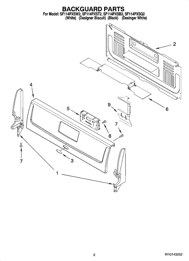 Diagram for SF114PXSQ2