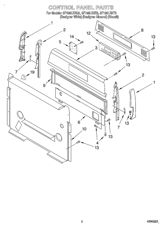 Diagram for SF195LEHQ5