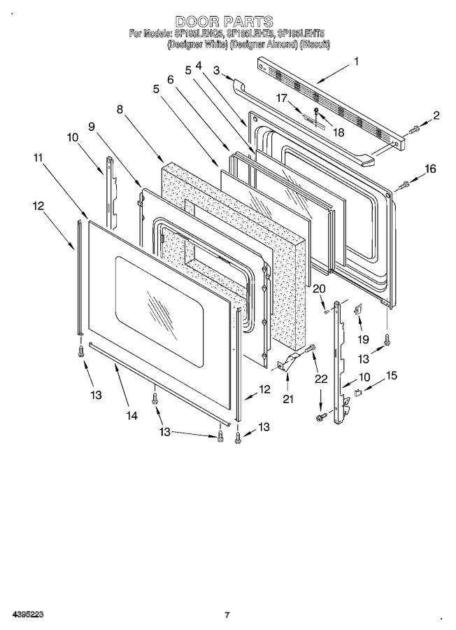 Diagram for SF195LEHZ5