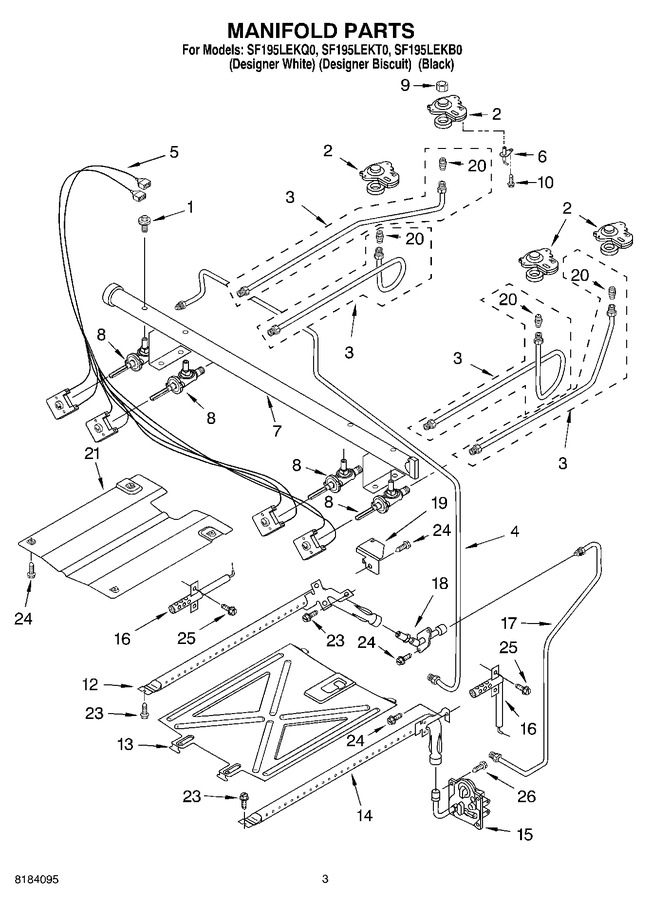Diagram for SF195LEKT0