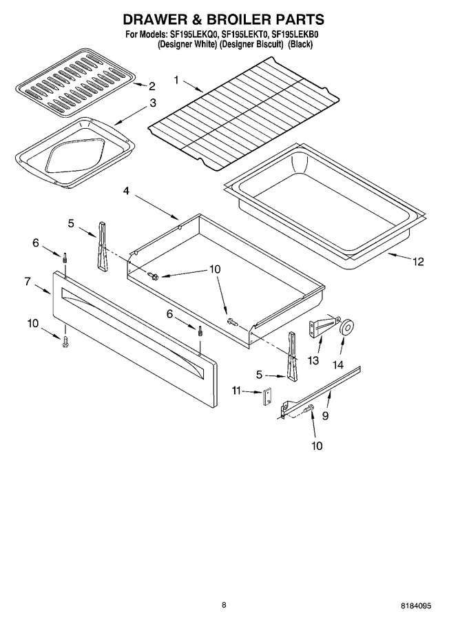 Diagram for SF195LEKT0