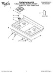 Diagram for 01 - Cooktop Parts