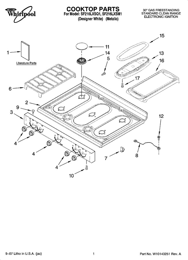 Diagram for SF216LXSQ1
