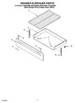 Diagram for 06 - Drawer & Broiler Parts, Optional Parts