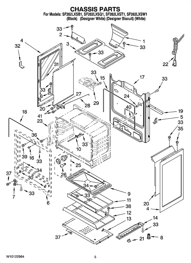 Diagram for SF262LXSW1