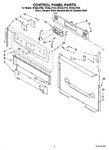 Diagram for 02 - Control Panel Parts