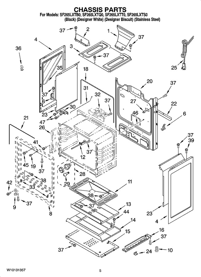 Diagram for SF265LXTB0