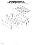 Diagram for 06 - Drawer & Broiler Parts, Optional Parts (not Included)