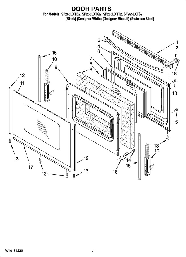 Diagram for SF265LXTB2