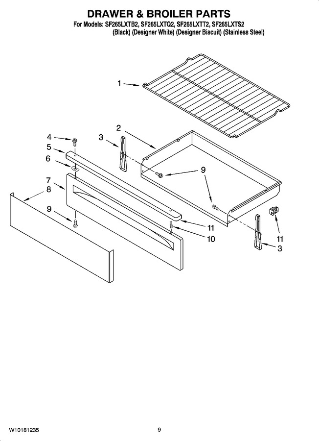 Diagram for SF265LXTB2