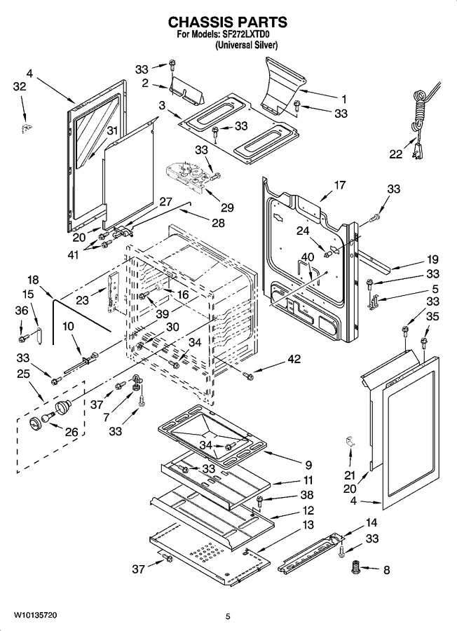 Diagram for SF272LXTD0