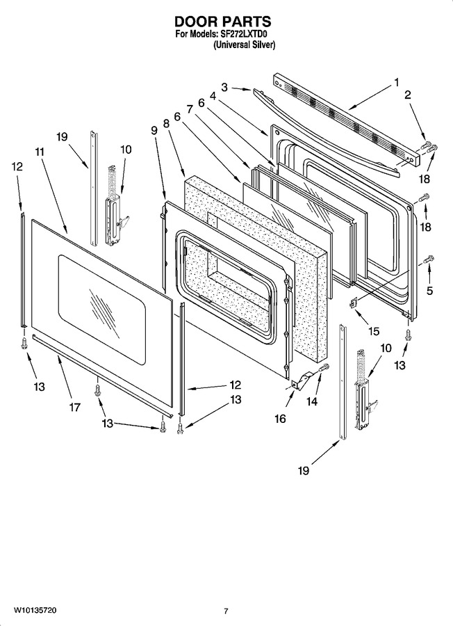 Diagram for SF272LXTD0