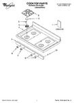 Diagram for 01 - Cooktop Parts