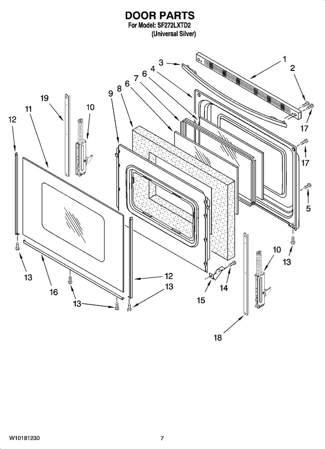 Diagram for SF272LXTD2