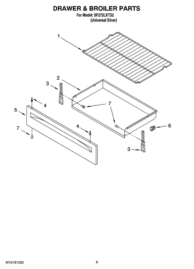 Diagram for SF272LXTD2