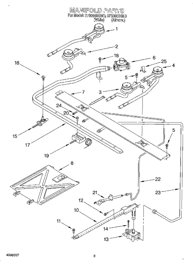 Diagram for SF3000SGW0