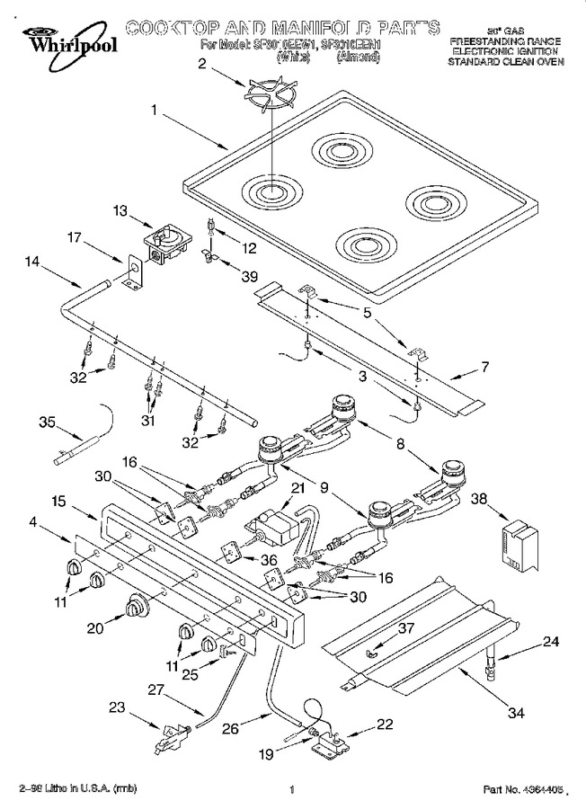 Diagram for SF3010EEN1