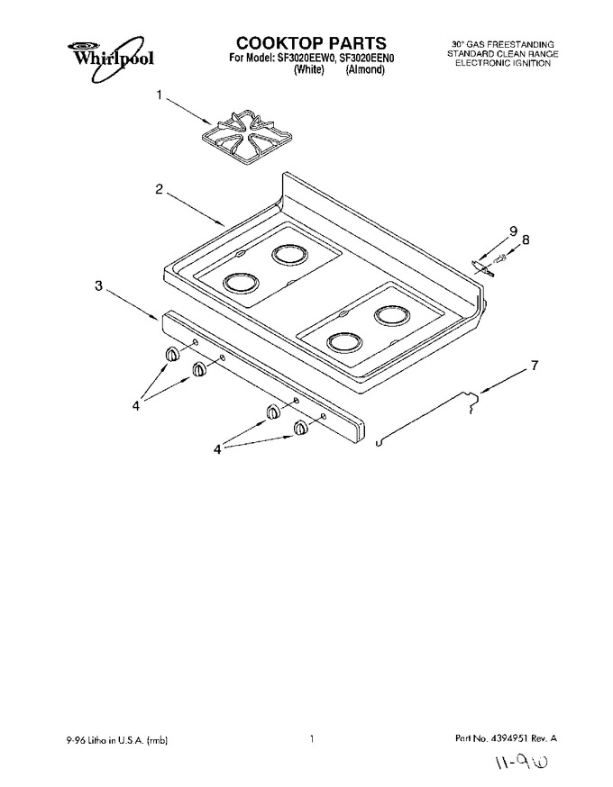 Diagram for SF3020EEN0