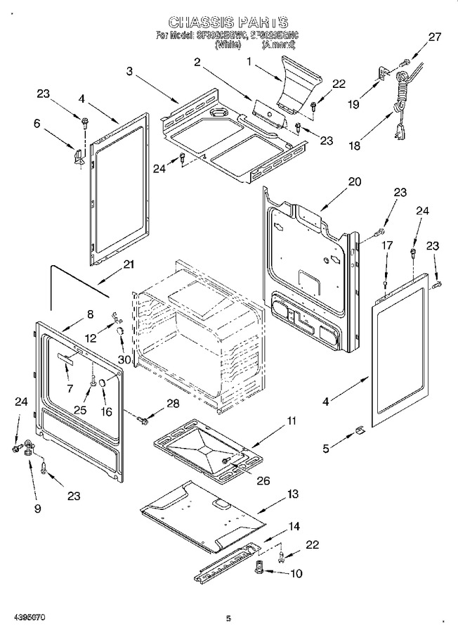 Diagram for SF3020EGW0