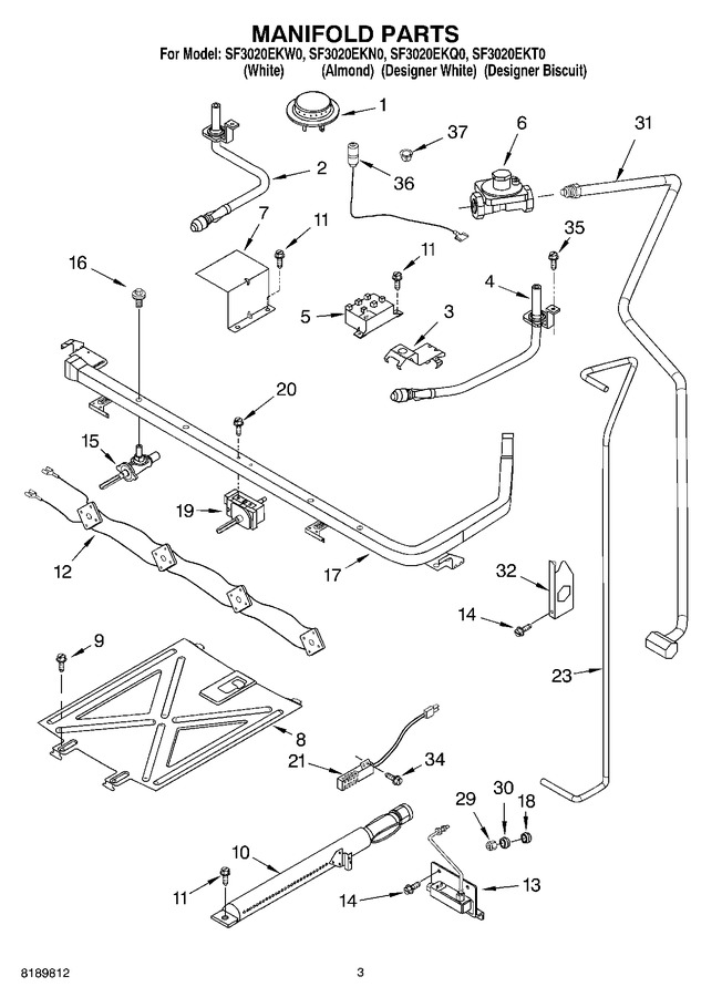 Diagram for SF3020EKQ0