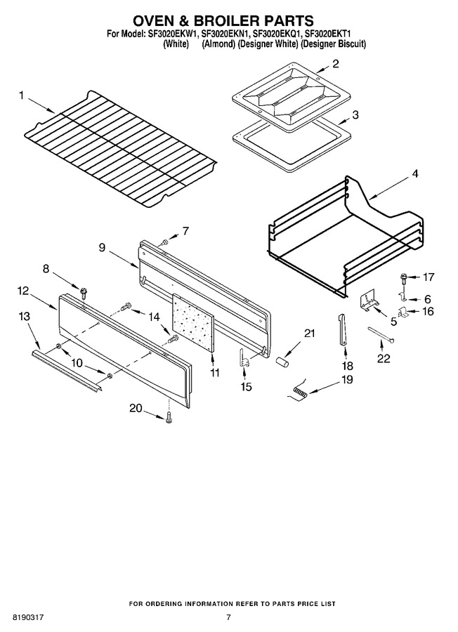 Diagram for SF3020EKW1