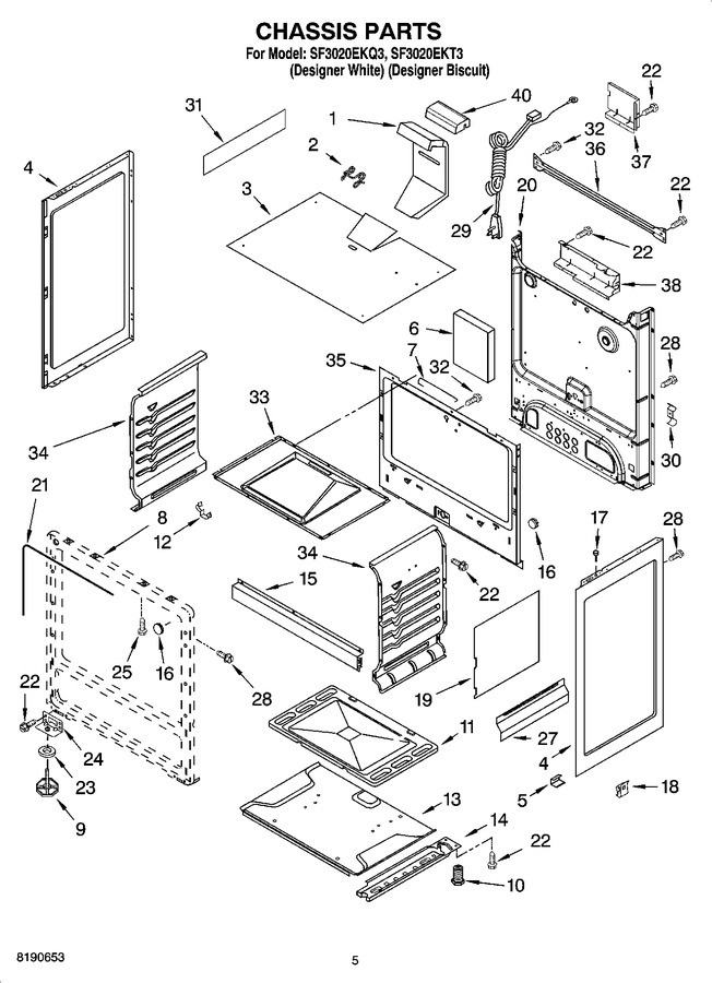 Diagram for SF3020EKT3