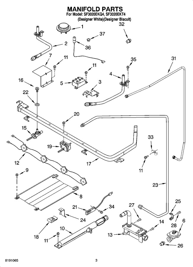 Diagram for SF3020EKT4