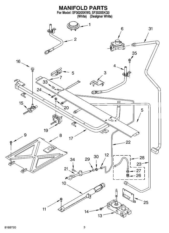 Diagram for SF3020SKQ0