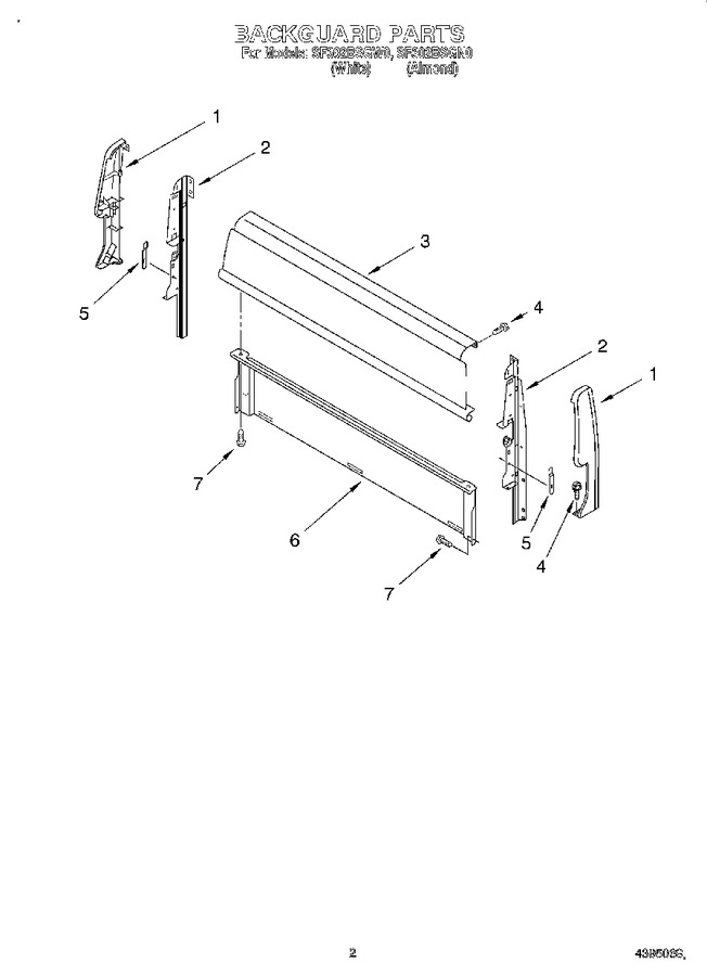 Diagram for SF302BSGW0