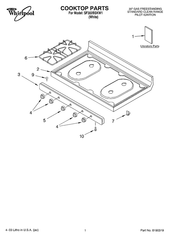 Diagram for SF302BSKW1