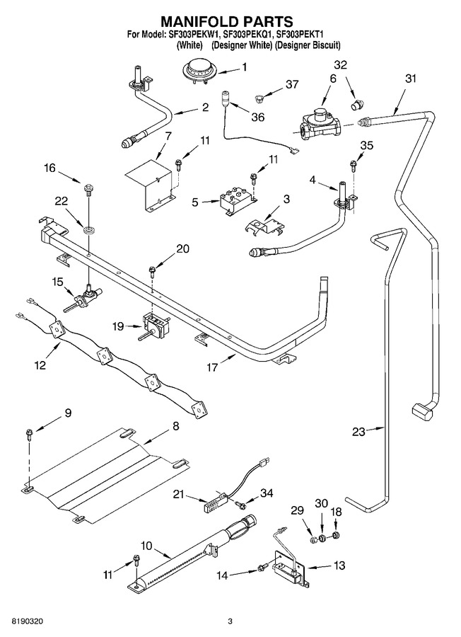 Diagram for SF303PEKQ1