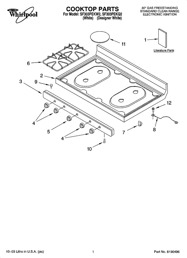 Diagram for SF303PEKQ2