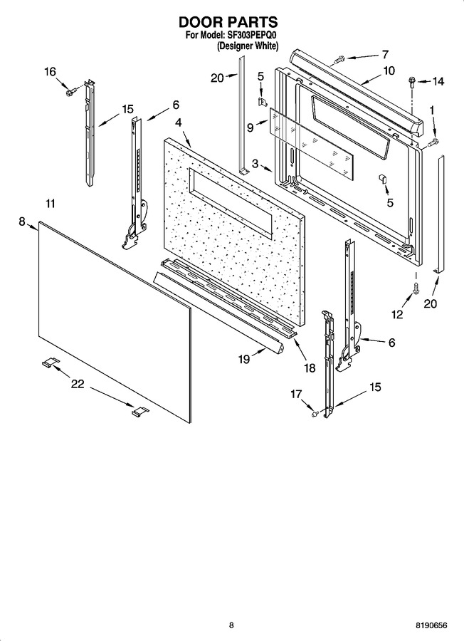 Diagram for SF303PEPQ0
