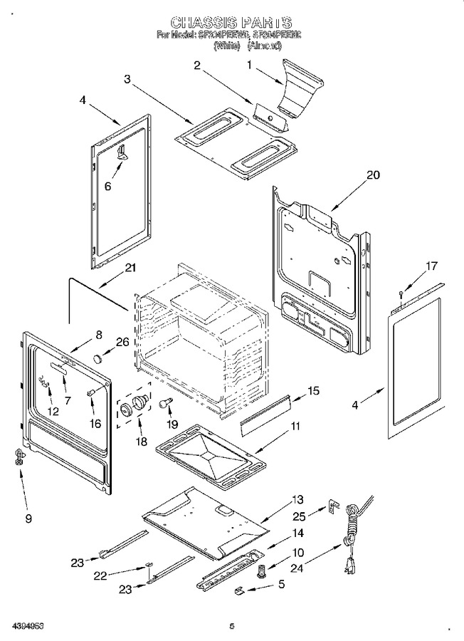 Diagram for SF304PEEW0