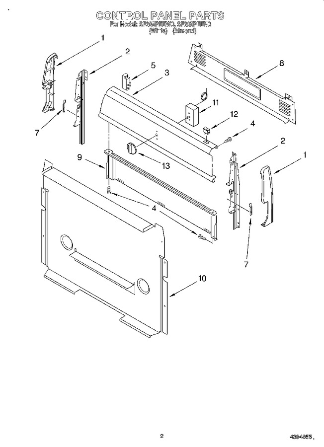 Diagram for SF305PEEW0